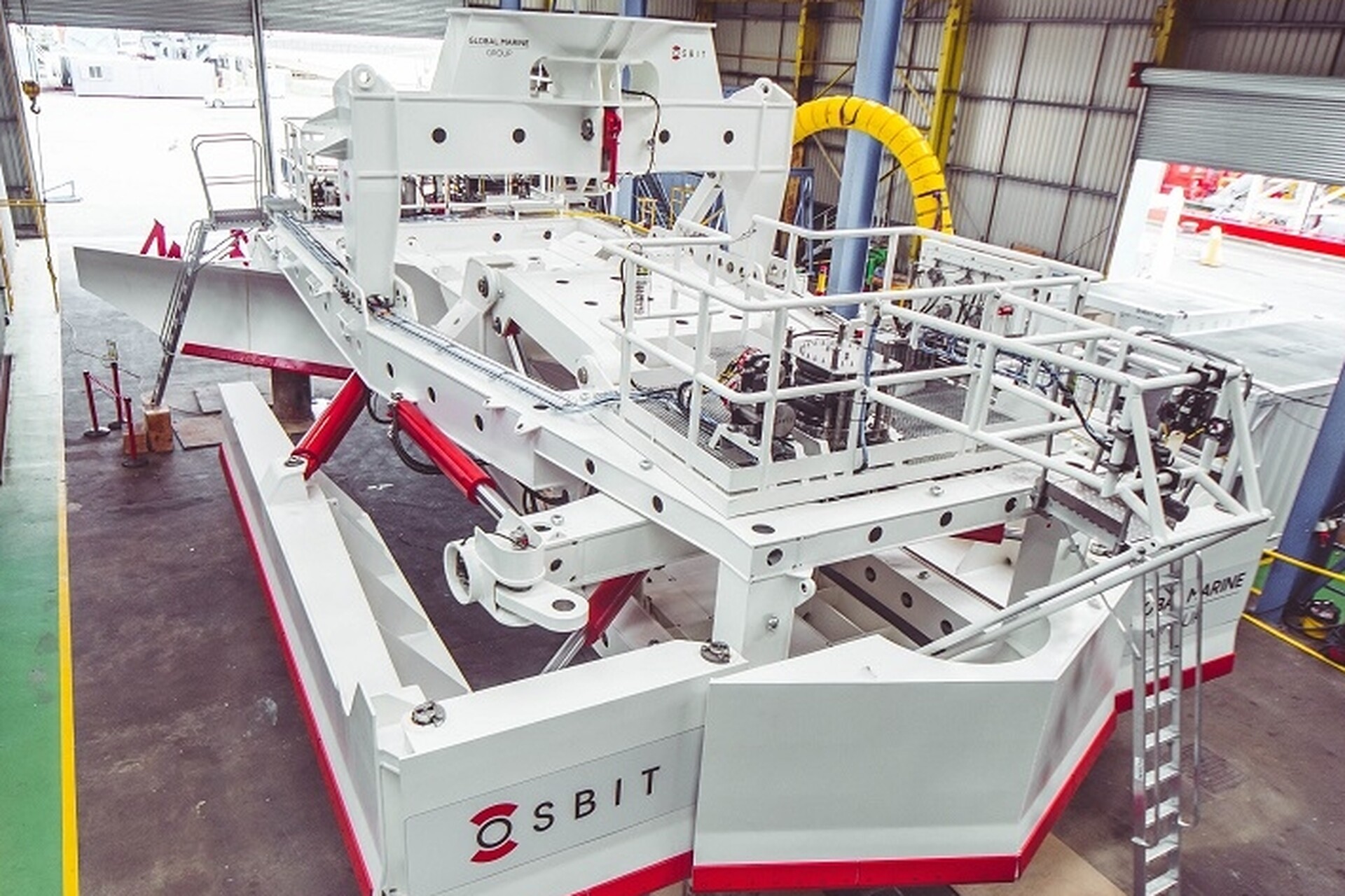 Osbit delivers class leading subsea plough to Global Marine Group