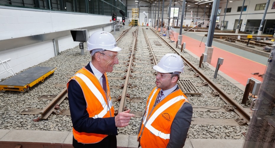 Tyneside apprentices show off their skills to top engineer