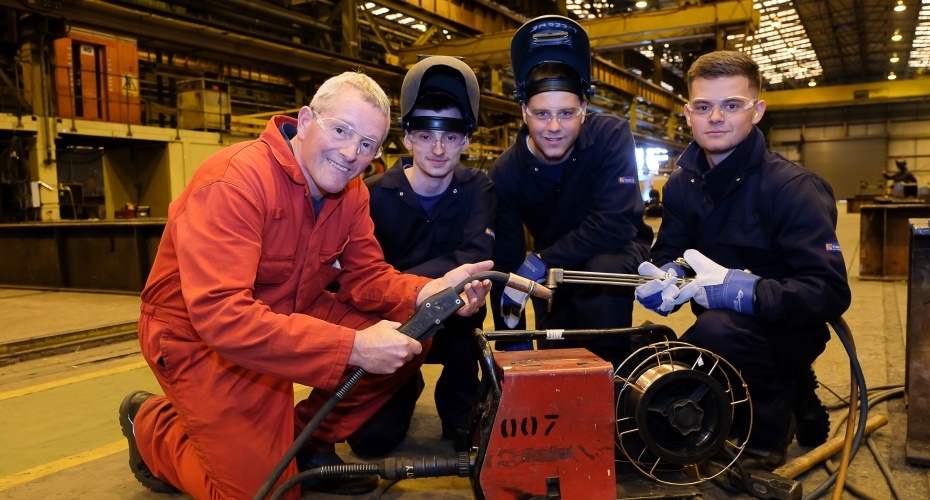 Cleveland Bridge increase apprenticeship numbers thanks to former SSI Training Manager