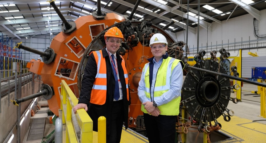 Mayoral visit to Tees Valley cable manufacturer