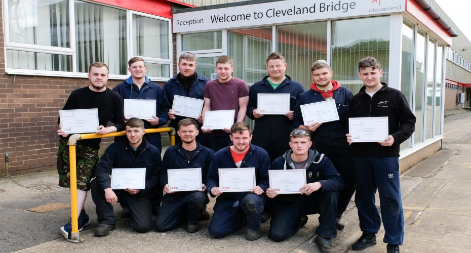 APPRENTICE SUCCESS AT CLEVELAND BRIDGE