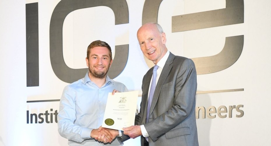 Lancaster engineer achieves professional award