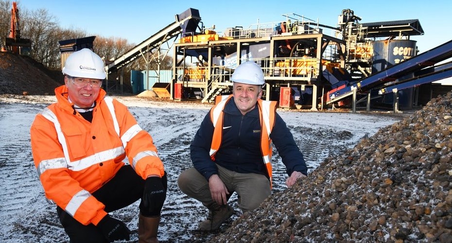 Scott Bros. invests £1m in ‘urban quarry’ wash plant