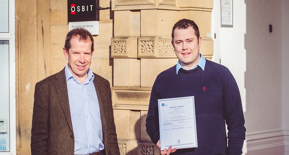 Osbit achieves ISO 45001 certification less than a year after its publication