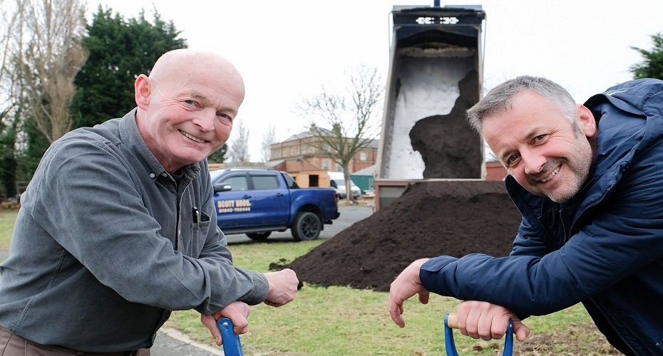 ​Scott Bros. makes soil donation to kick-start community horticulture project