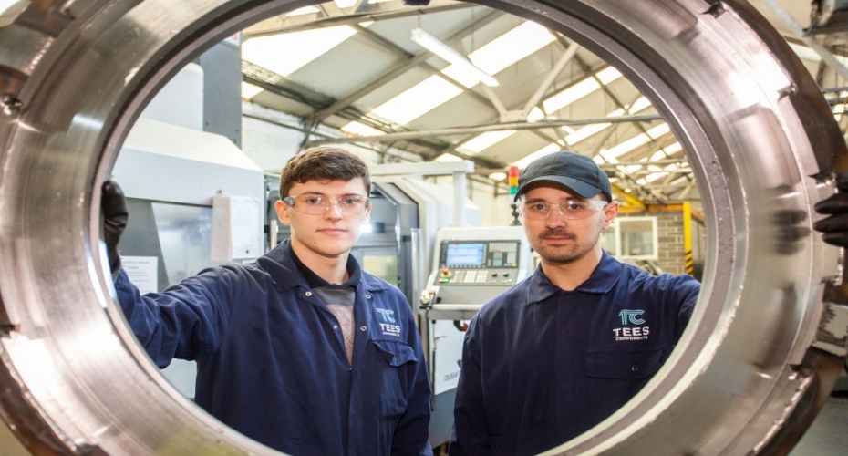 Tees Components’ commitment to apprenticeship recognised by major awards