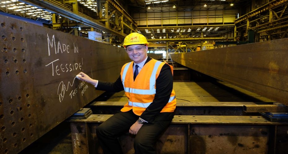 Mayor ‘signs off’ new bridge to promote Tees Valley manufacturing