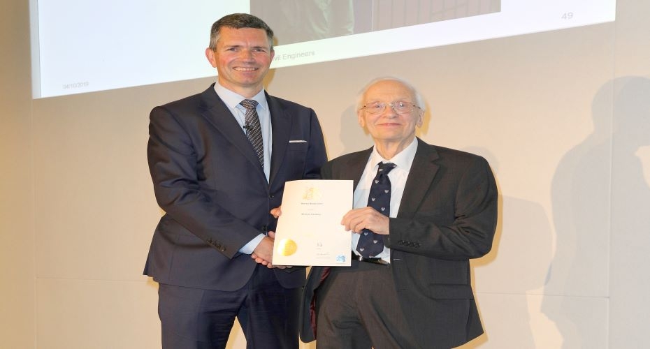 Sunderland engineer recognised for 56 year service