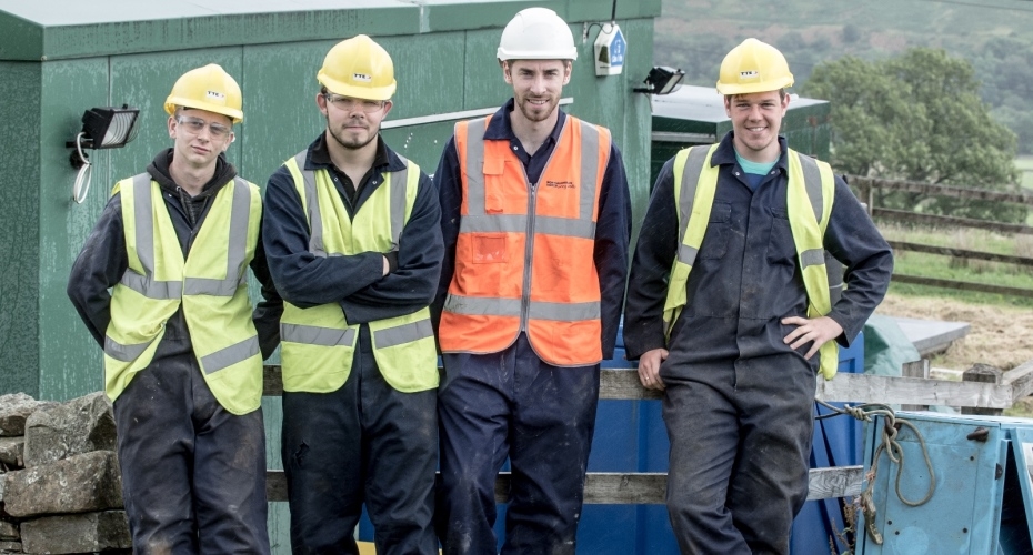 TTE dispatches trainees to Northumberland countryside to secure new training kit