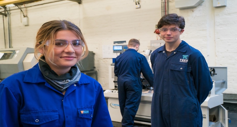 Tees Components recruits new apprentices to support continued investment in its workforce