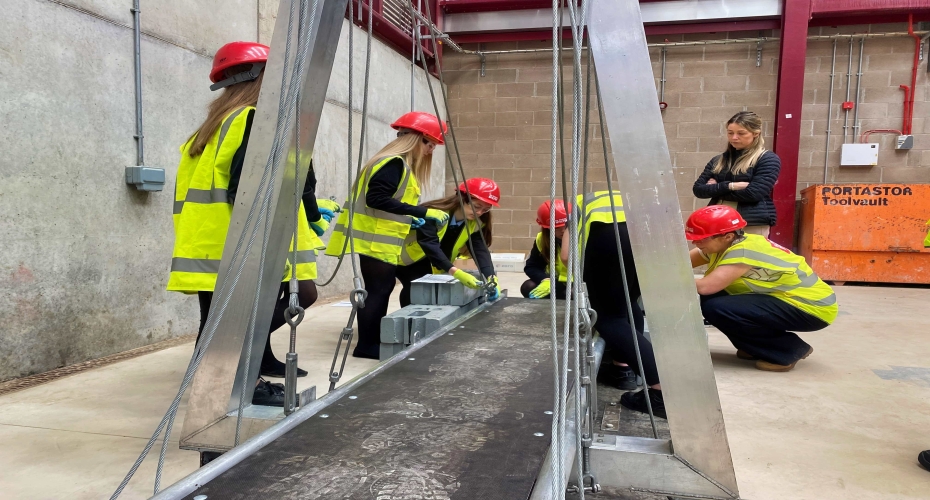 BUILDING BRIDGES TO FUTURE CAREERS: SIR ROBERT MCALPINE SUPPORTS CONSTRUCTION SKILLS IN WEST CUMBRIA