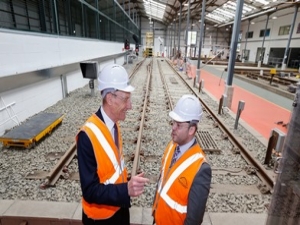 Tyneside apprentices show off their skills to top engineer