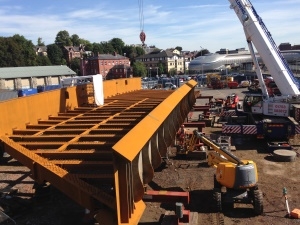 New bridge supports electrification of Great Western Main Line