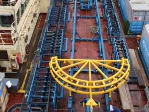 High performance wind farm cable handling delivered by Osbit