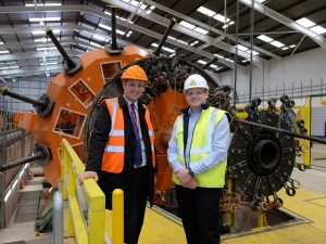 Mayoral visit to Tees Valley cable manufacturer